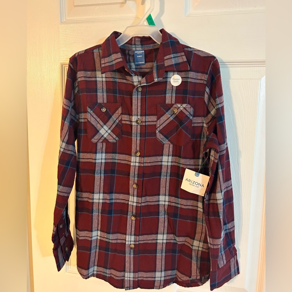 Boys Plaid Shirt